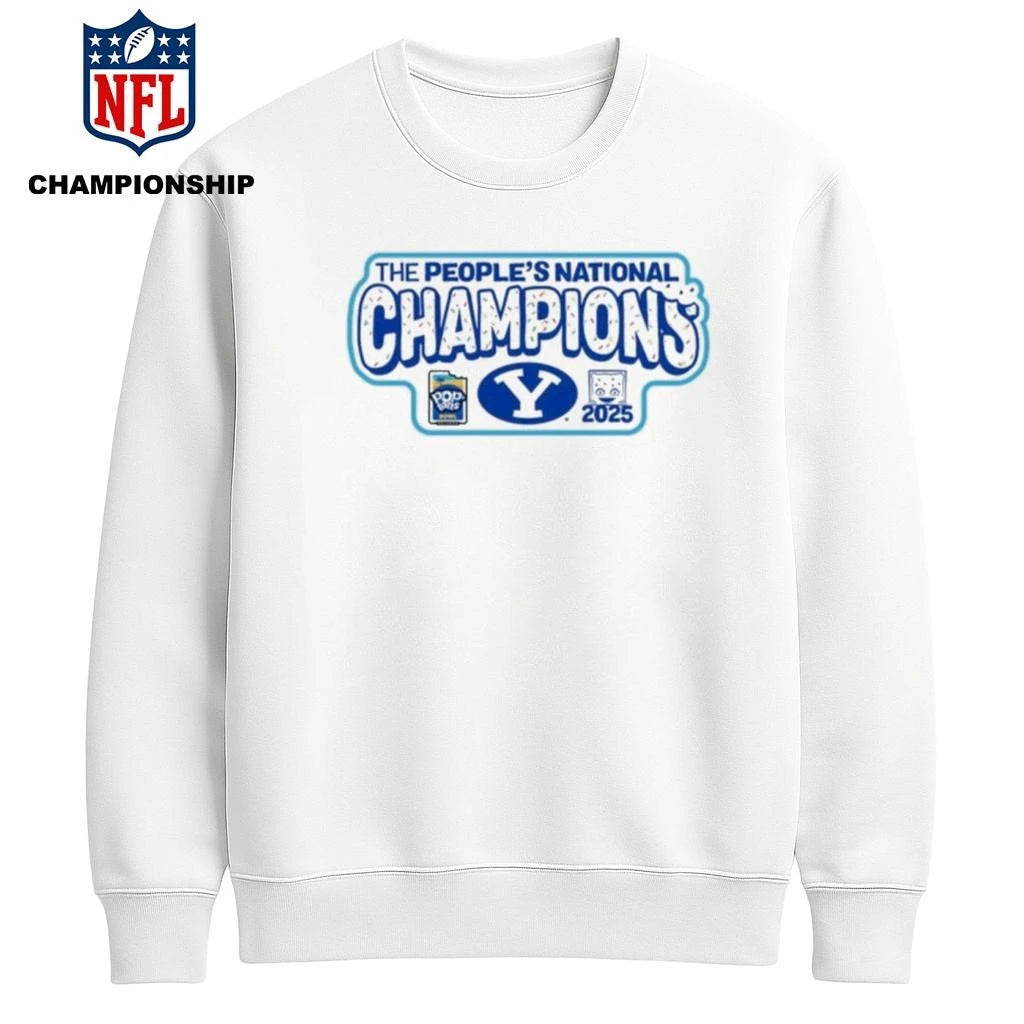 2025 POP-TARTS Bowl BYU CHAMPS Shirt