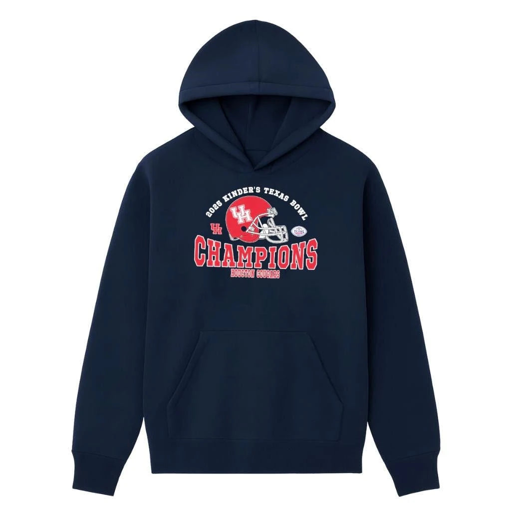 2025 Texas Bowl Champions Houston Cougars Football The Champions 2025 Kinder’s Texas Bowl Shirt