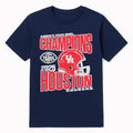 2025 University Of Houston Cougars Football Texas Bowl Champions Vintage Shirt