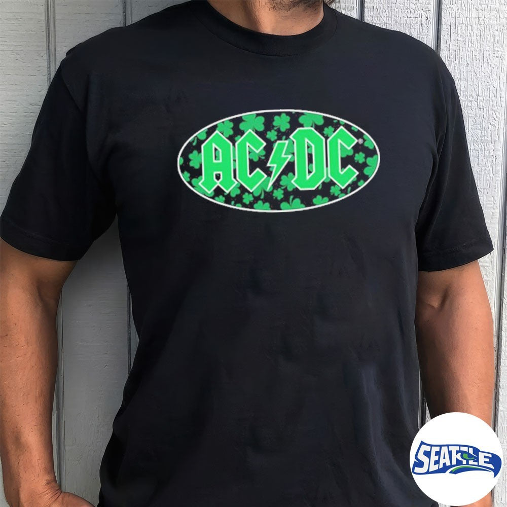 2026 ACDC Shamrock Green Logo shirt