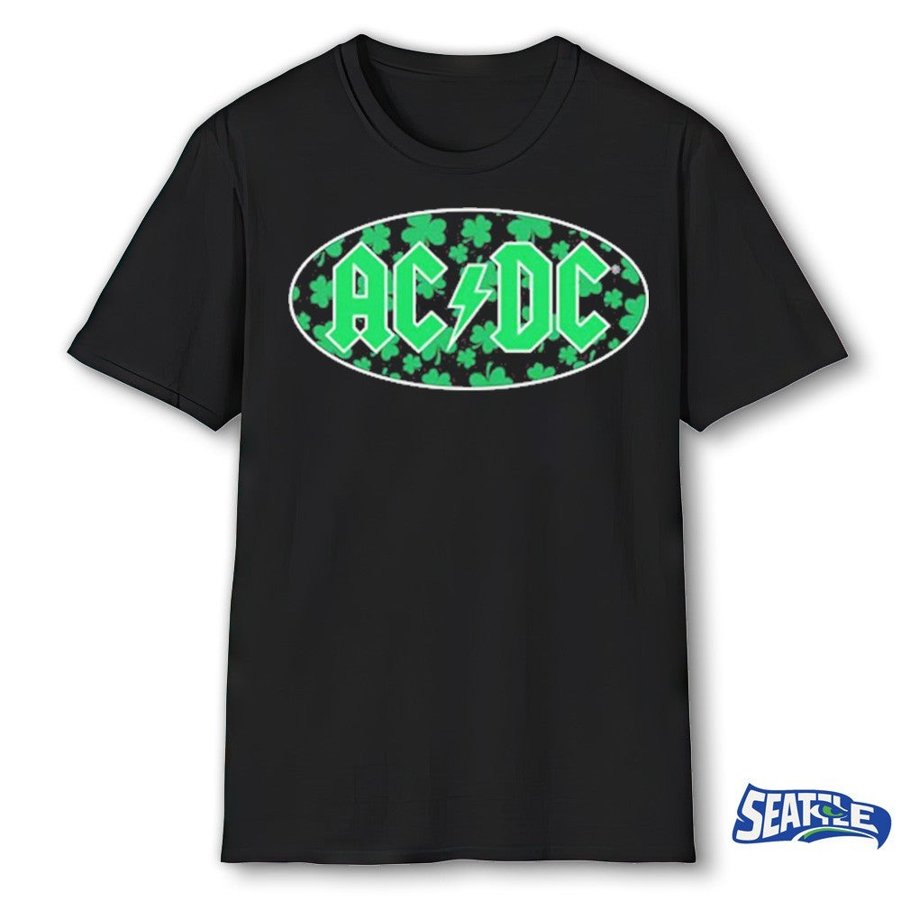 2026 ACDC Shamrock Green Logo shirt