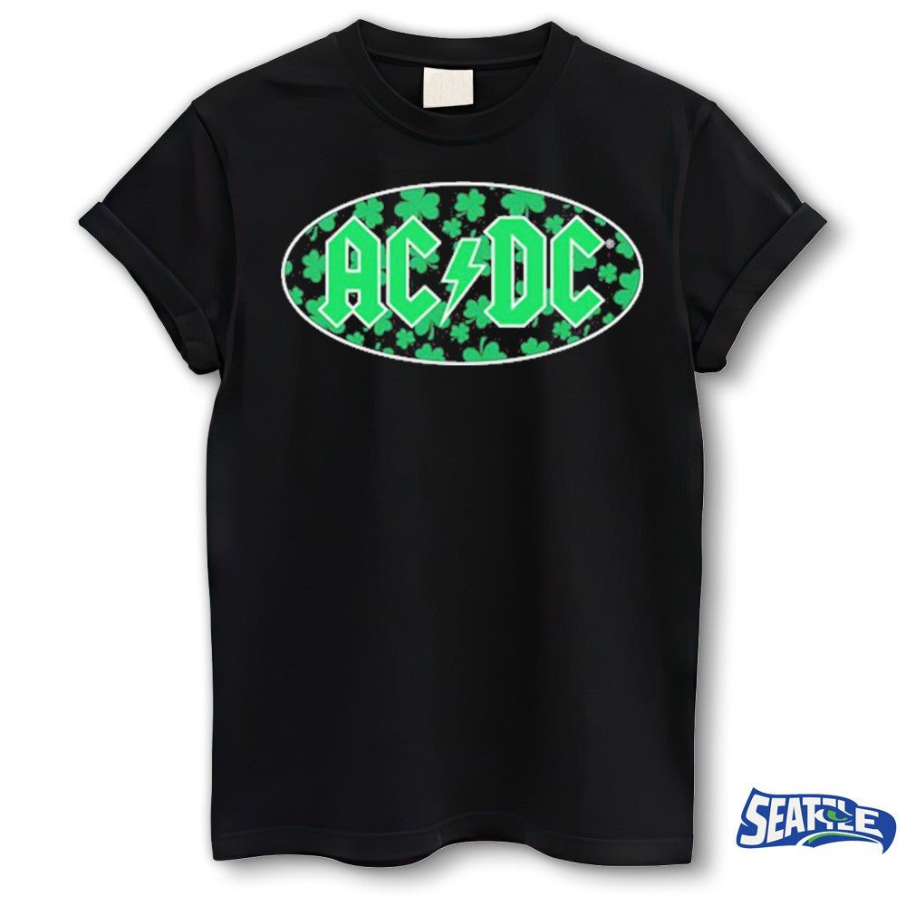 2026 ACDC Shamrock Green Logo shirt