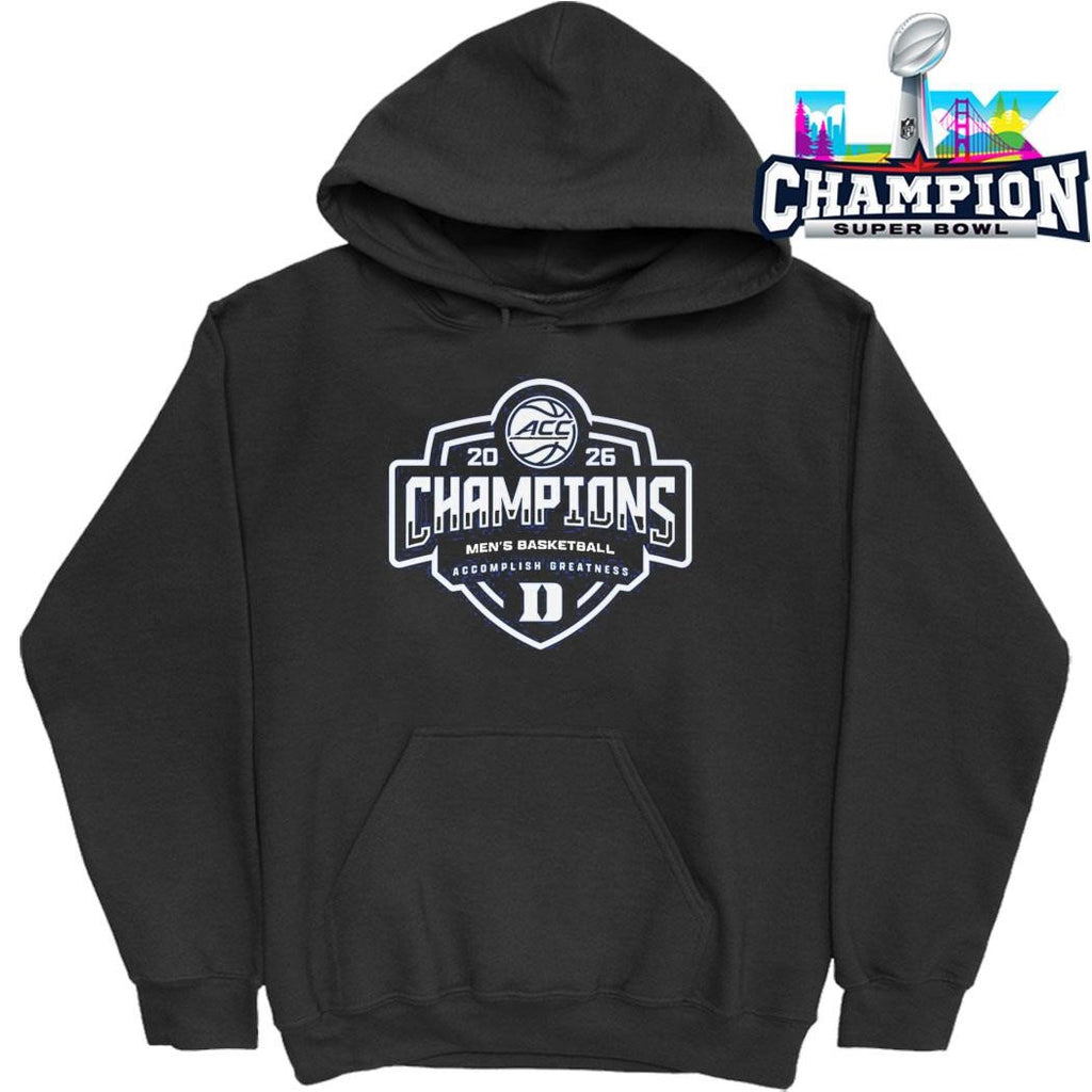 2026 Acc Champions Duke Men’s Basketball Blue Devils Shirt