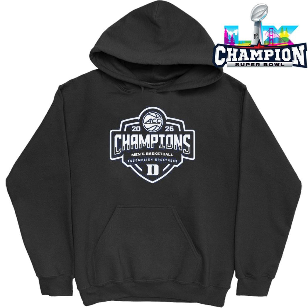 2026 Acc Champions Duke Men’s Basketball Blue Devils Shirt