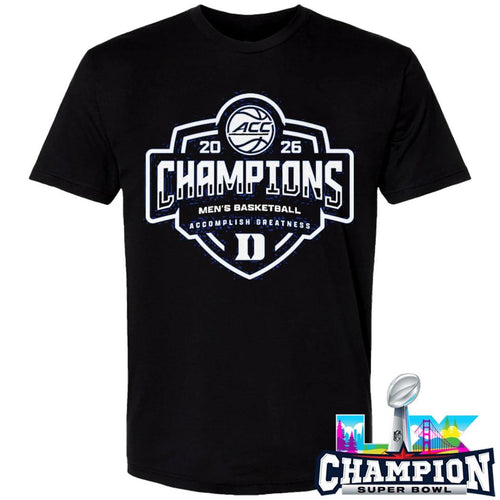 2026 Acc Champions Duke Men’s Basketball Blue Devils Shirt