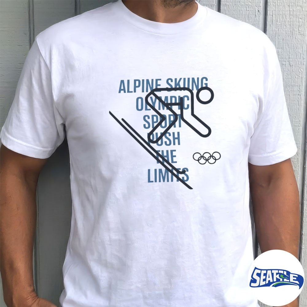 2026 Alpine Skiing Winter Olympics Sport Push The Limits shirt
