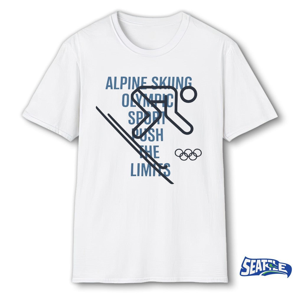 2026 Alpine Skiing Winter Olympics Sport Push The Limits shirt