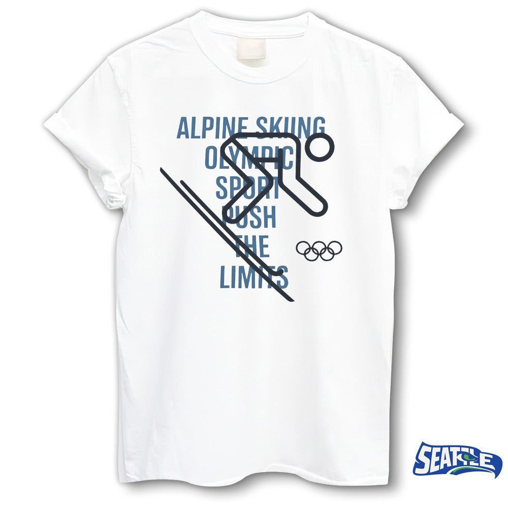 2026 Alpine Skiing Winter Olympics Sport Push The Limits shirt