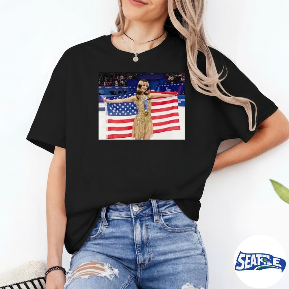 2026 Alysa Liu New Olympic Women’s Skating Champion Team USA shirt