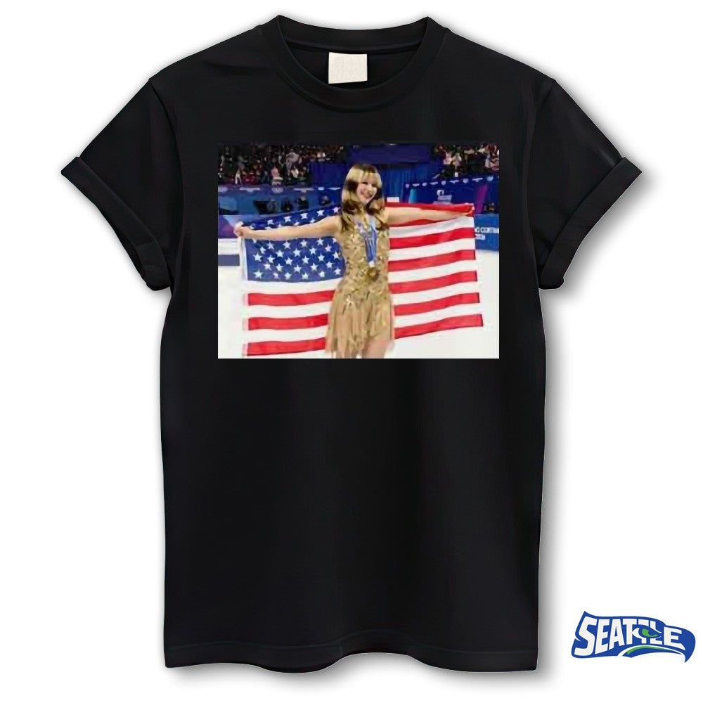 2026 Alysa Liu New Olympic Women’s Skating Champion Team USA shirt