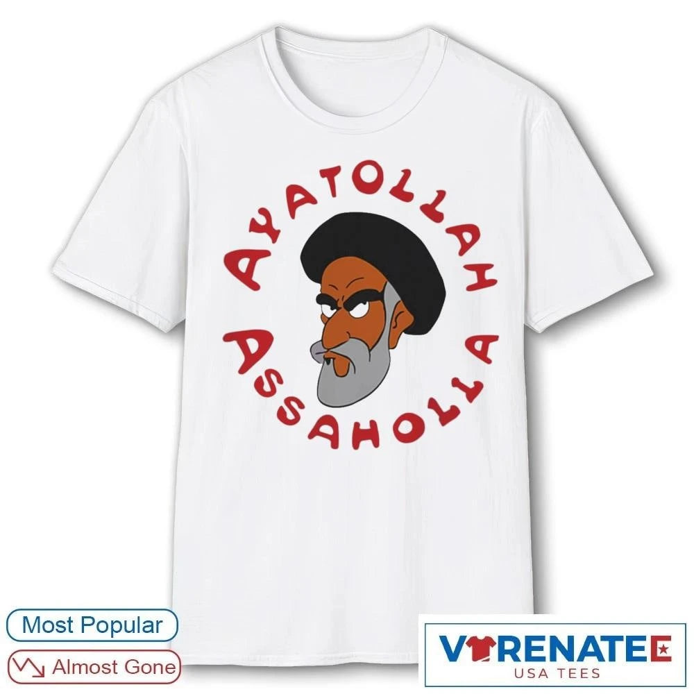 2026 Ayatollah Assaholla, Simpsons Retro 90s shirt
