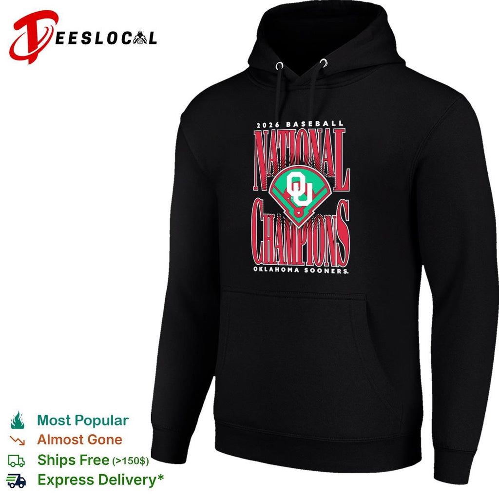 2026 Baseball National Champions Oklahoma Sooners shirt