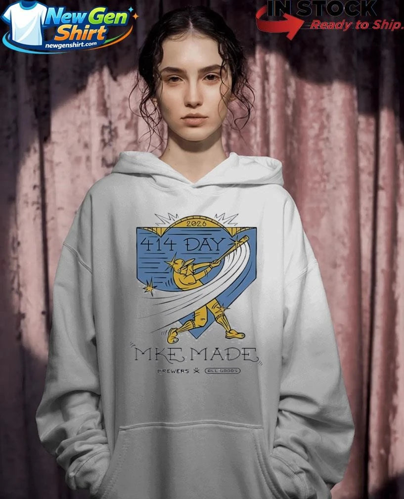 2026 Brewers 414 Day MKE Made Shirt