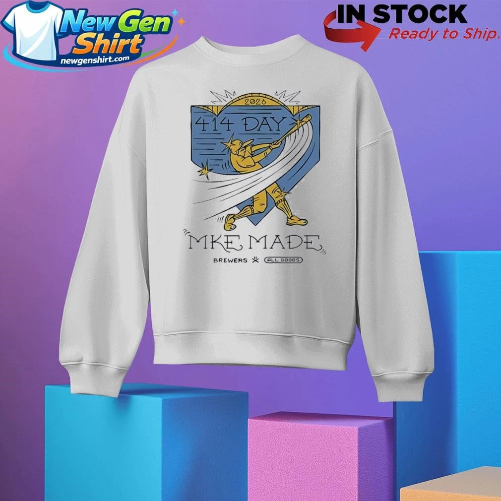 2026 Brewers 414 Day MKE Made Shirt