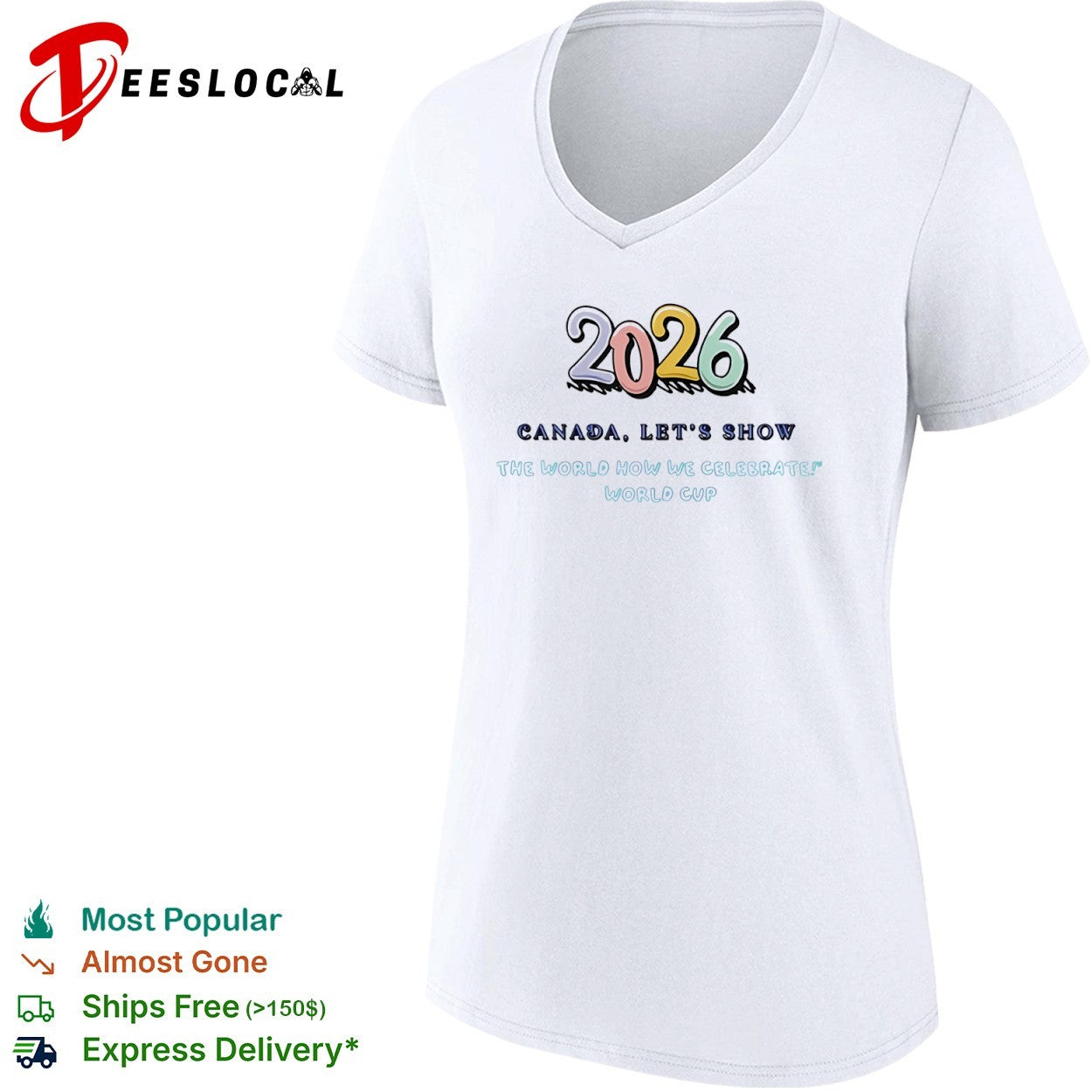 2026 Canada world cup celebration shirt