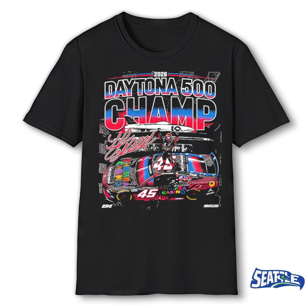 2026 Daytona 500 Champion Tyler Reddick NASCAR Signature shirt