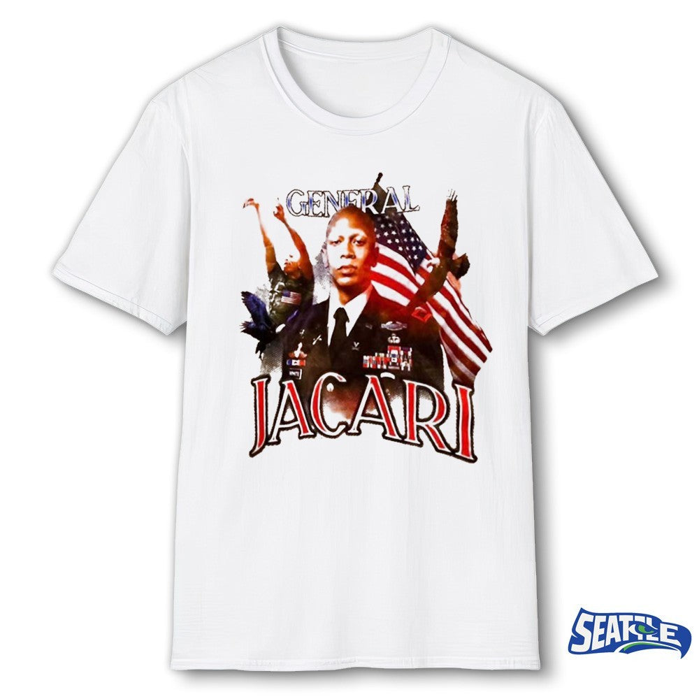 2026 General Jacari Virginia Cavaliers USA Flag shirt