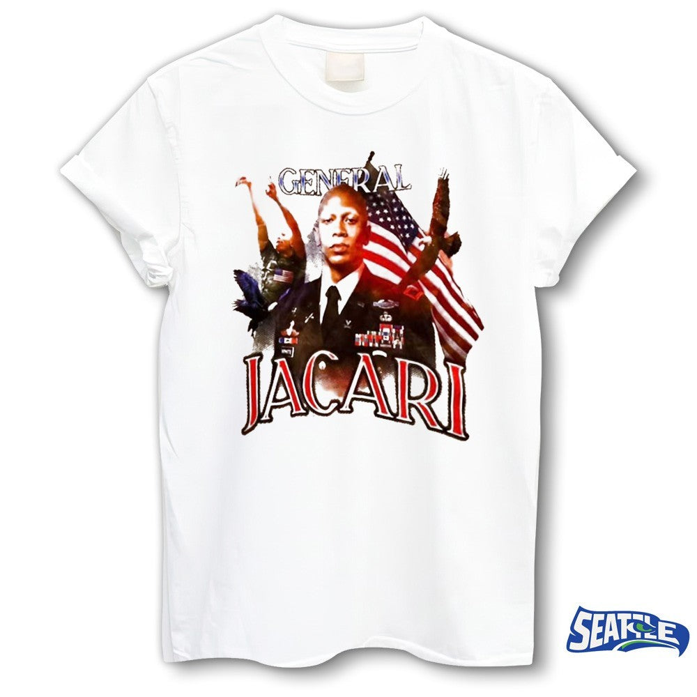 2026 General Jacari Virginia Cavaliers USA Flag shirt