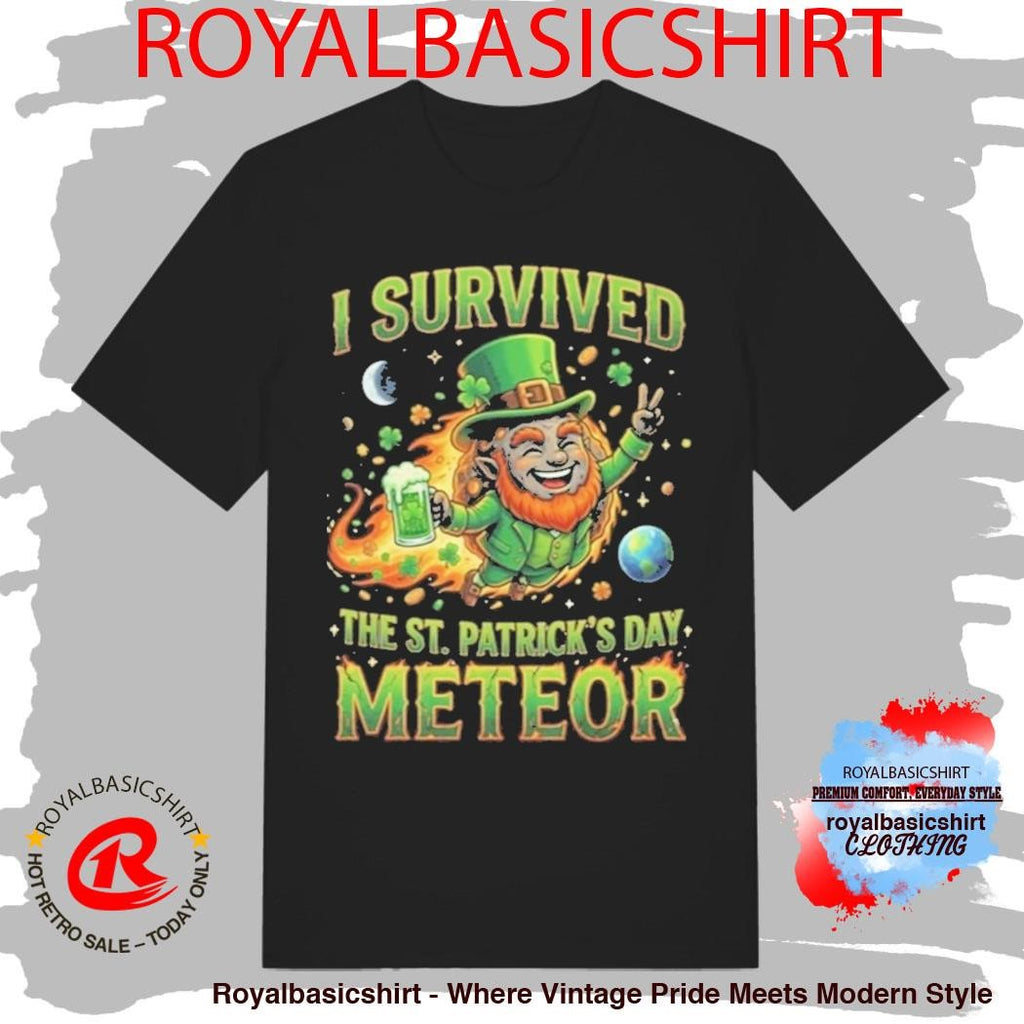 2026 I Survived The St Patrick’s Day Meteor Shirt