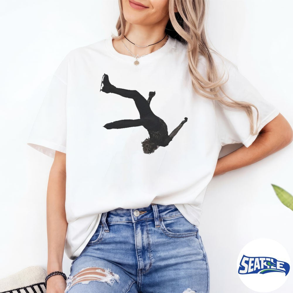 2026 Ilia Malinin Flying Winter Olympics in Milan Team USA shirt