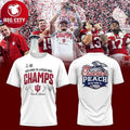 2026 Indiana Football Peach Bowl Champions Two Sided Shirt