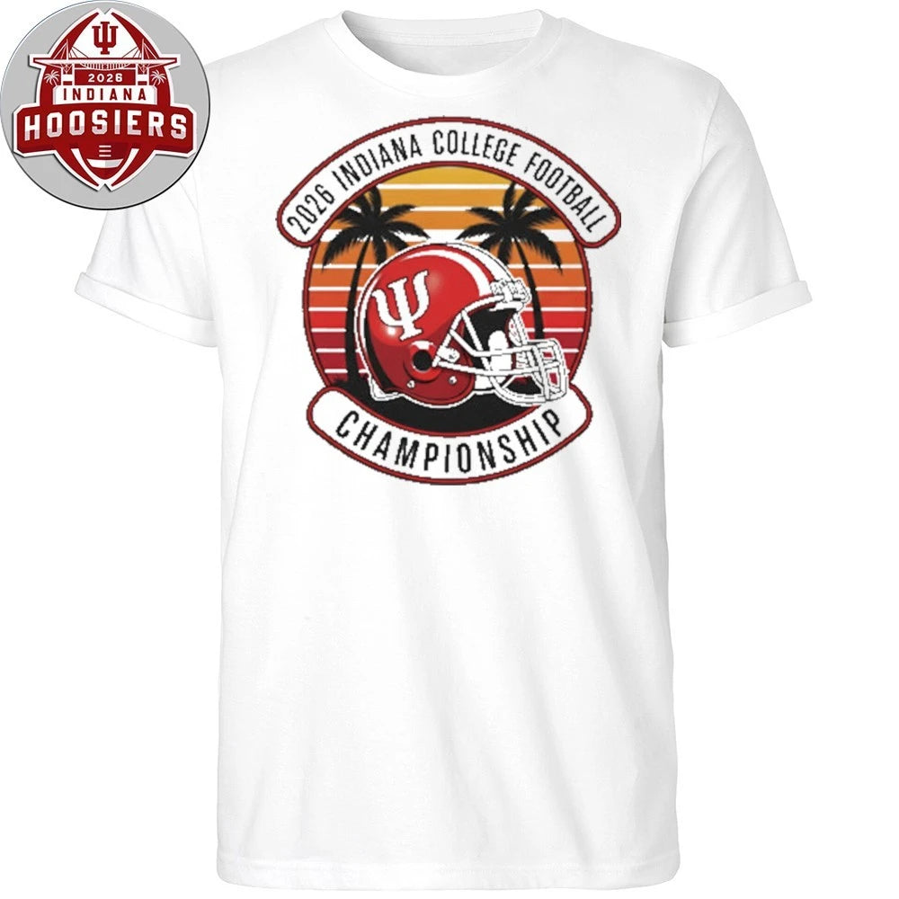 2026 Indiana Grid Champions Helmet Tee Shirt