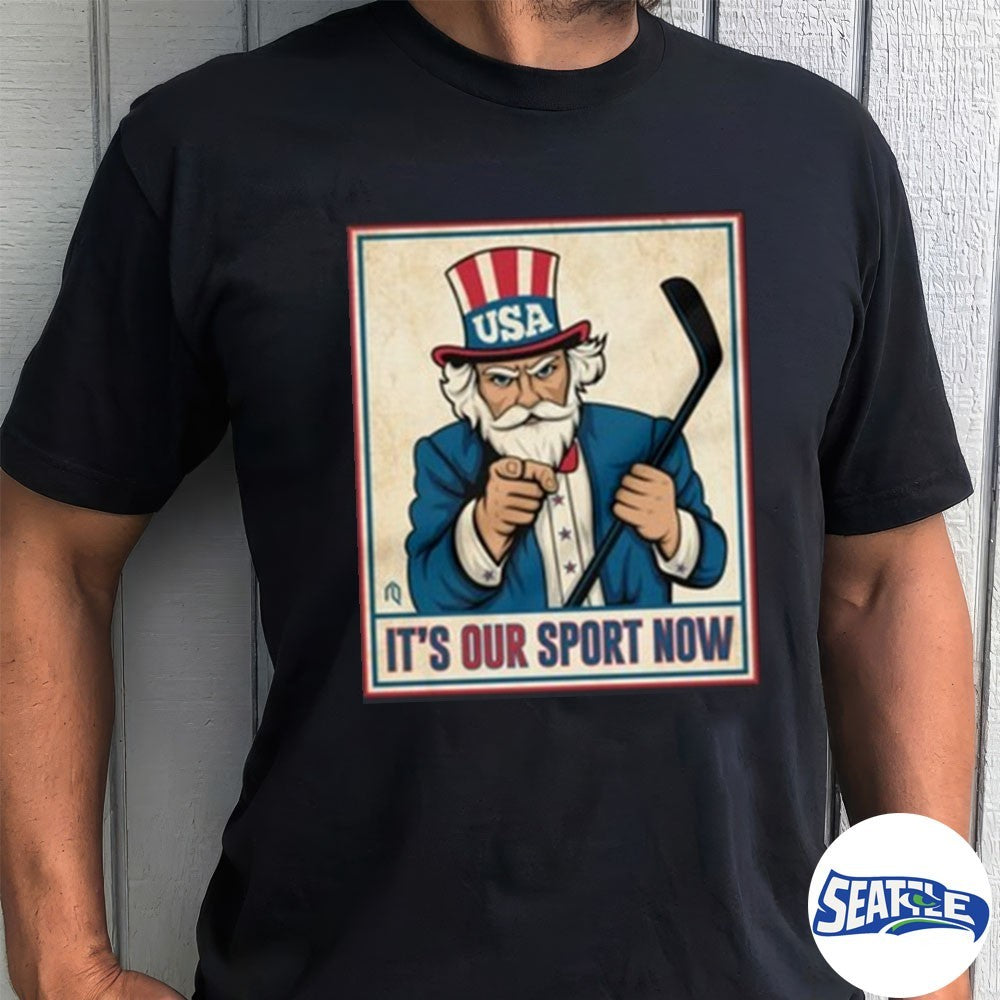 2026 It’s Our Sport Now USA Hockey Olympic Poster shirt