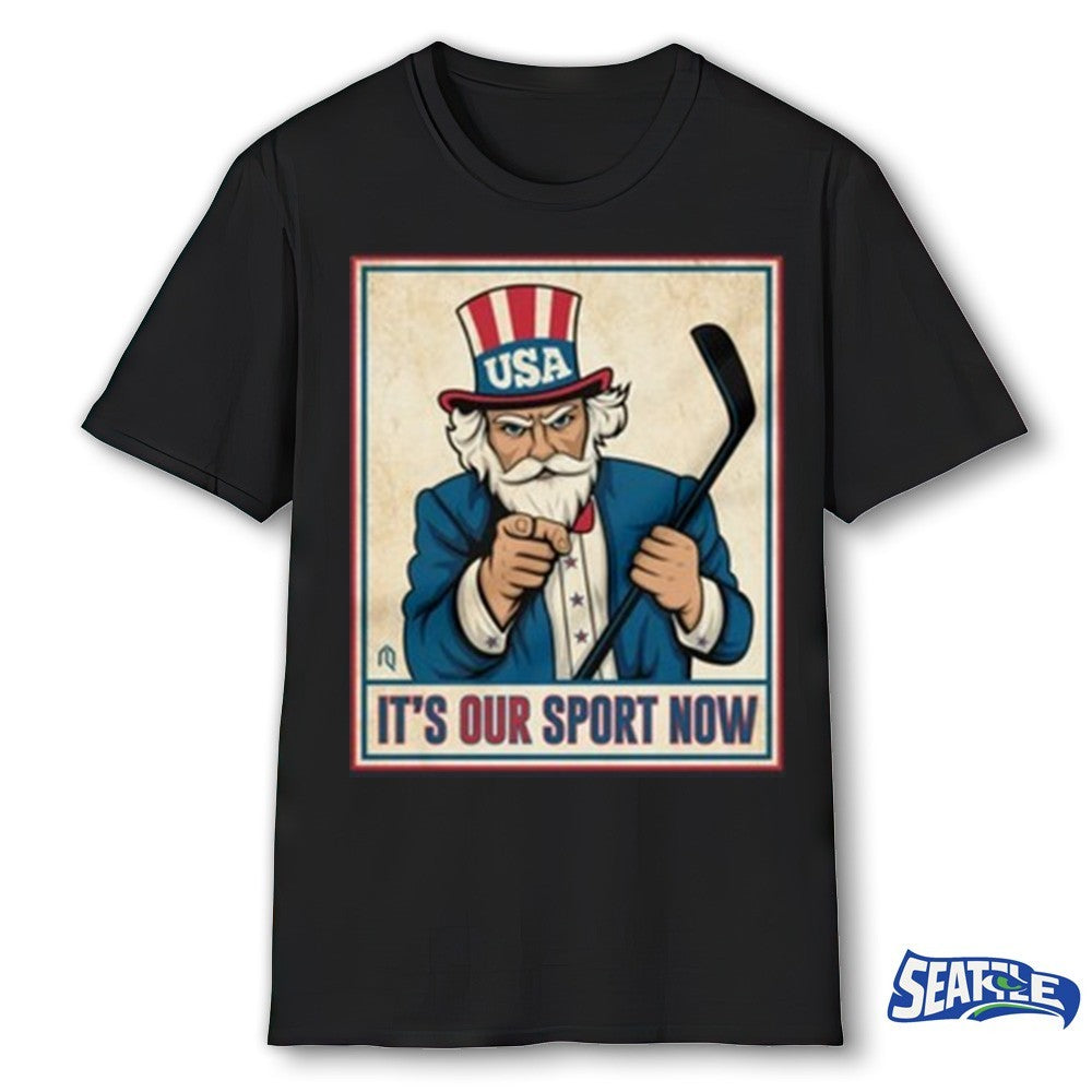 2026 It’s Our Sport Now USA Hockey Olympic Poster shirt