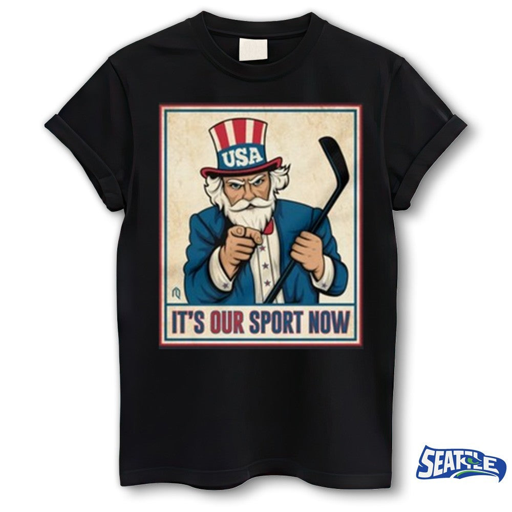 2026 It’s Our Sport Now USA Hockey Olympic Poster shirt