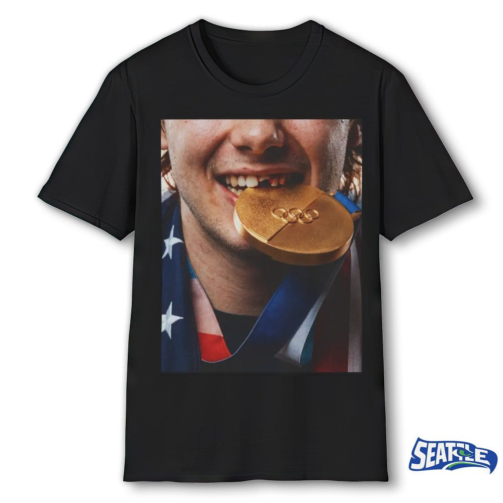 2026 Jack Hughes Gold Medal USA Hockey Olympics shirt