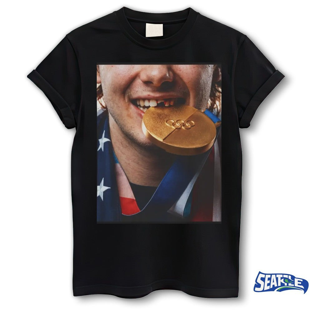 2026 Jack Hughes Gold Medal USA Hockey Olympics shirt