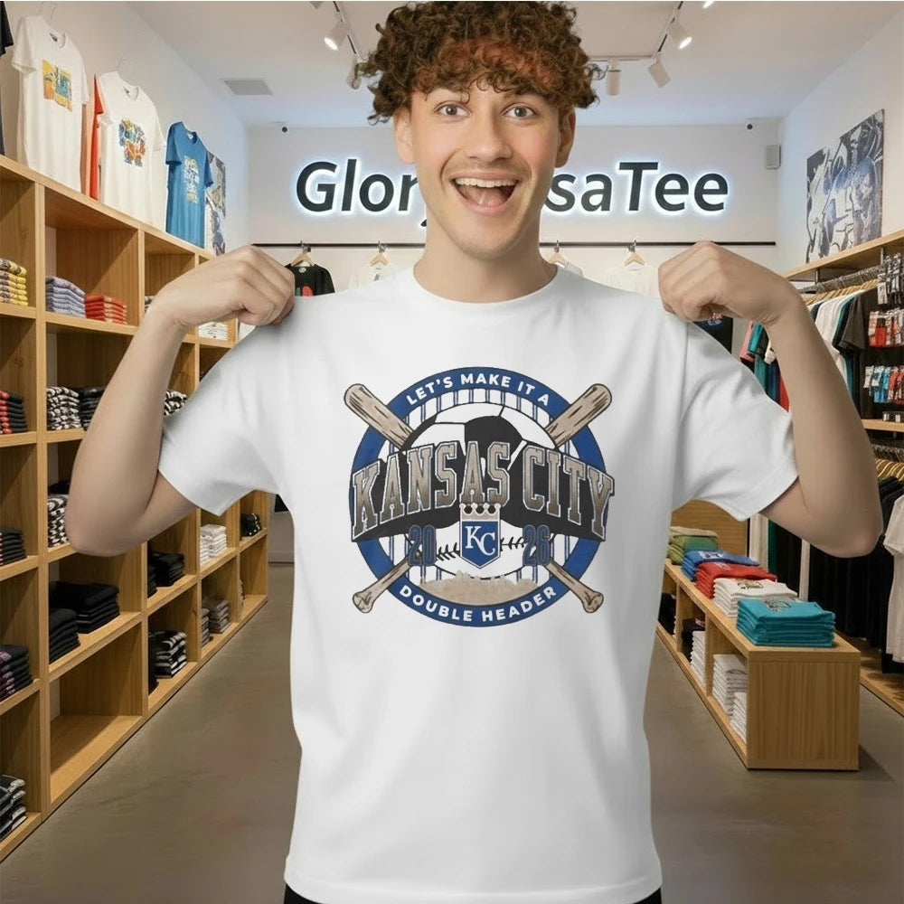 2026 KC Royals Double Header Giveaway Shirt