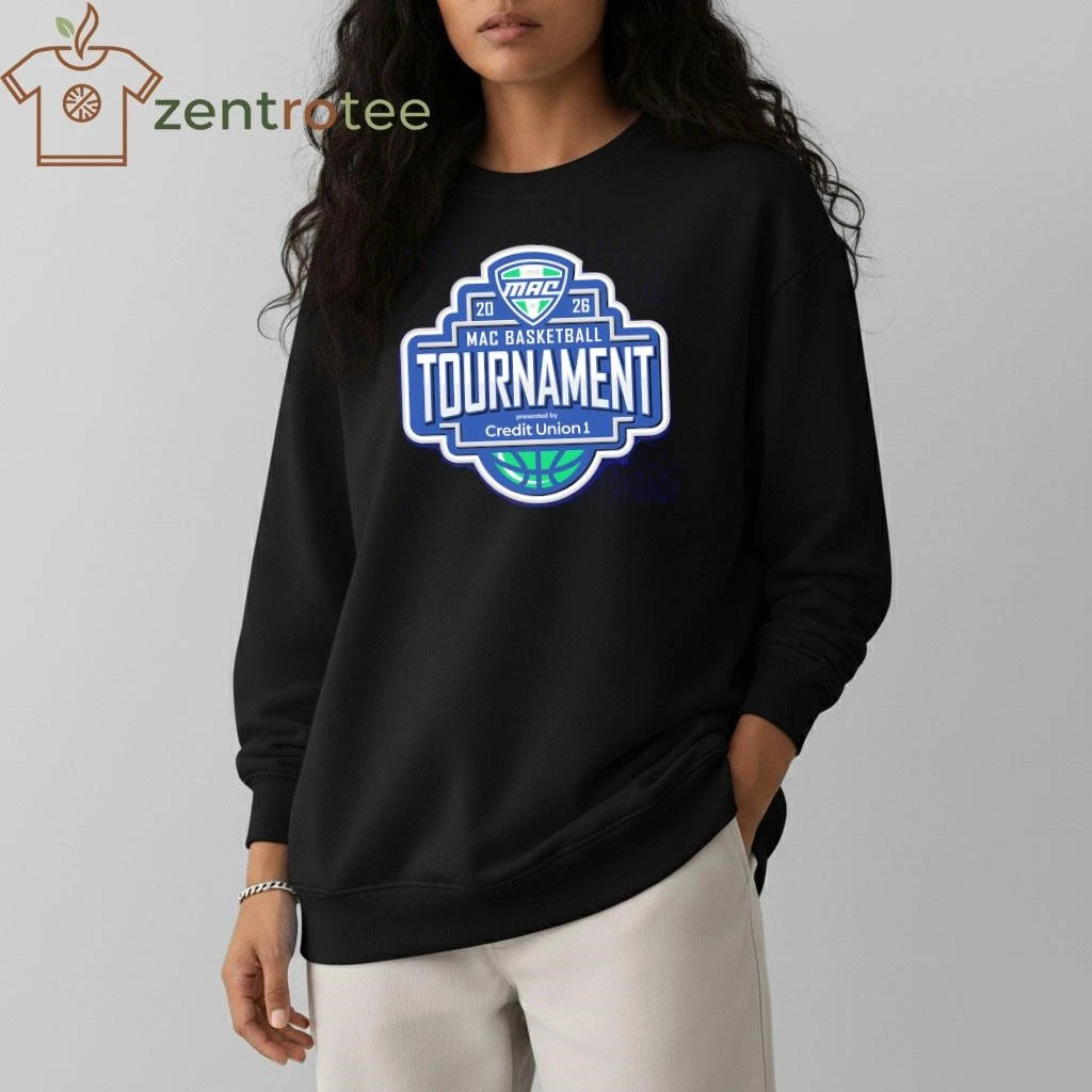 2026 MAC basketball tournament Champions logo shirt