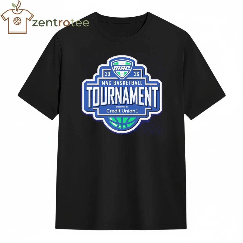 2026 MAC basketball tournament Champions logo shirt