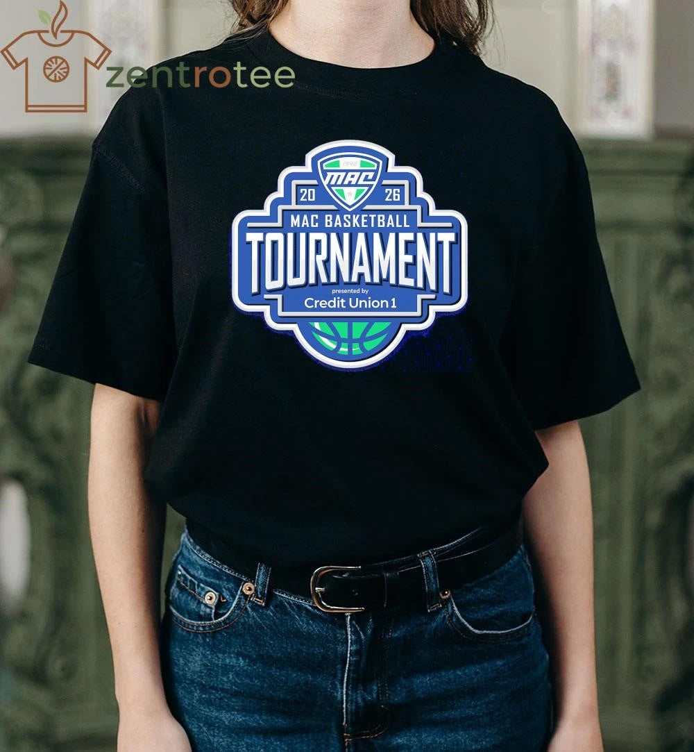 2026 MAC basketball tournament Champions logo shirt