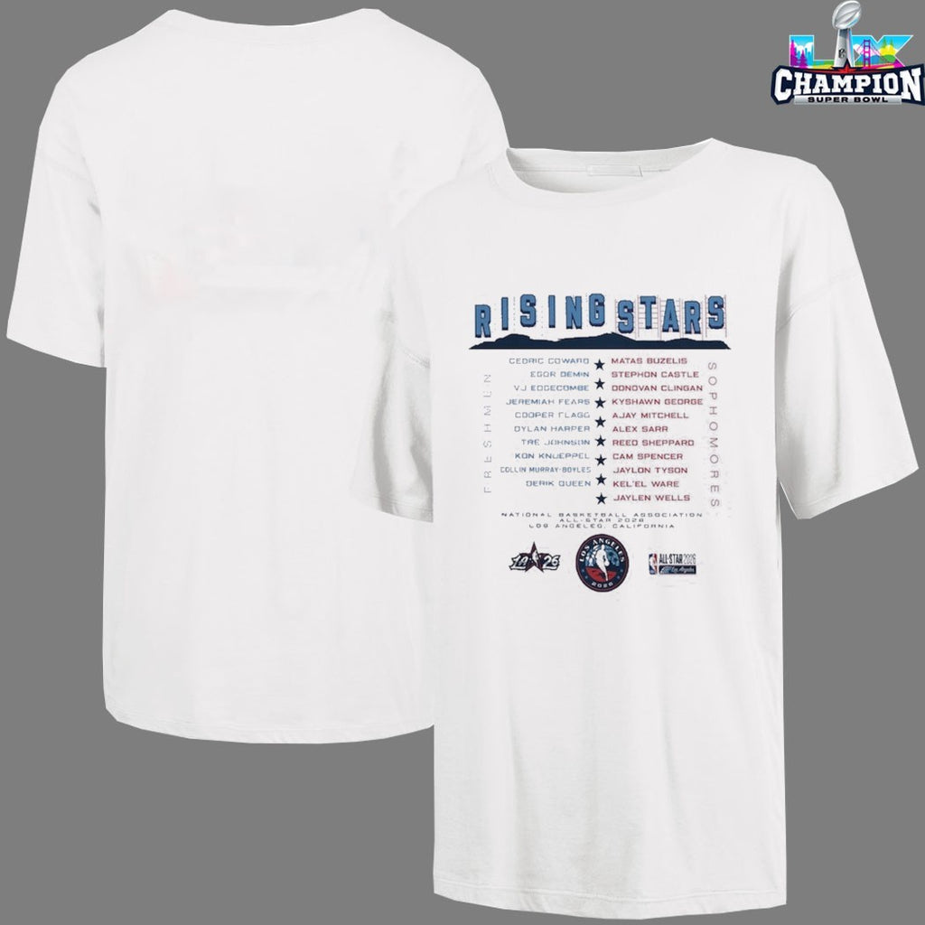 2026 NBA All-Star Game Rising Stars T-Shirts