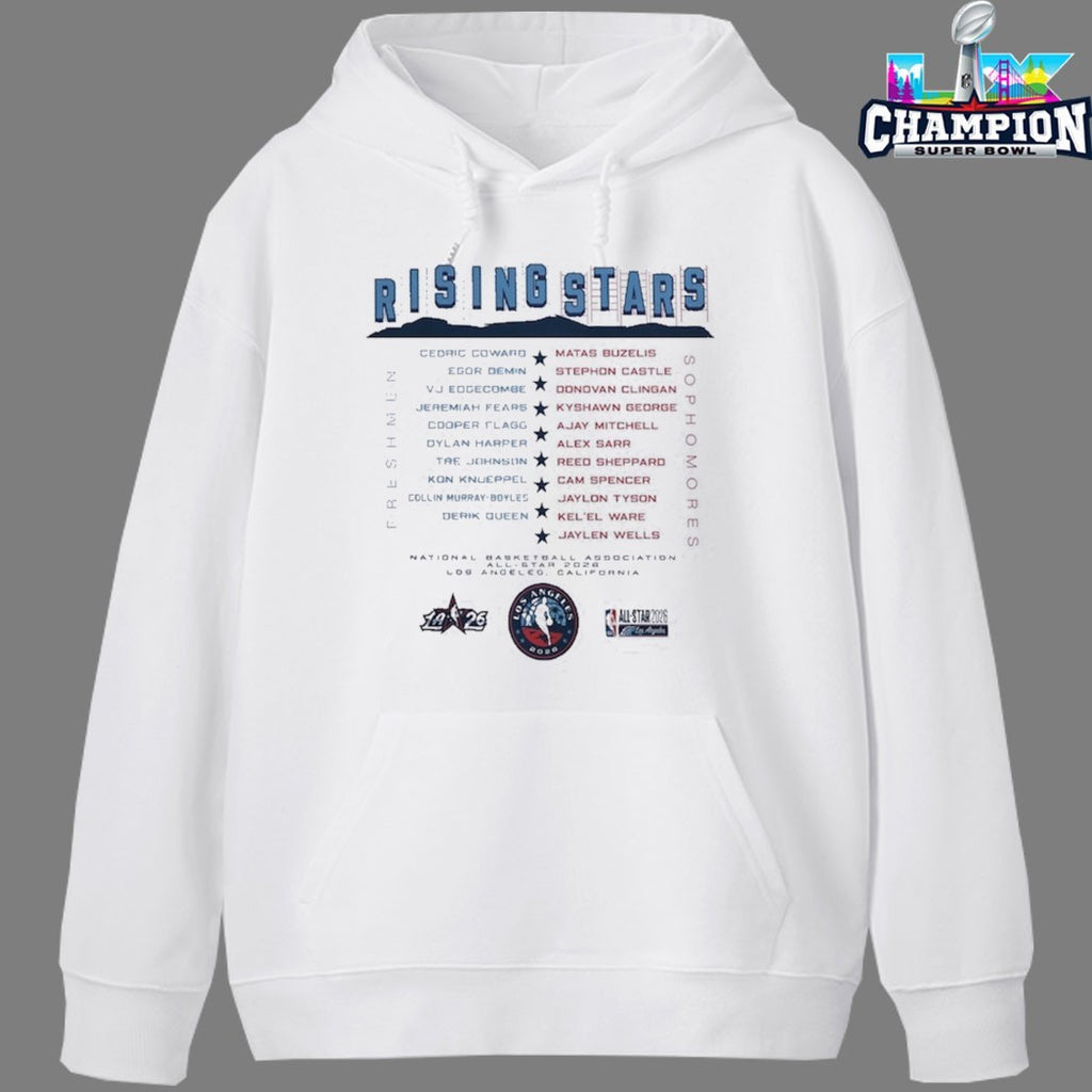 2026 NBA All-Star Game Rising Stars T-Shirts
