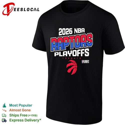 2026 NBA Toronto Raptors playoffs basketball graphic shirt