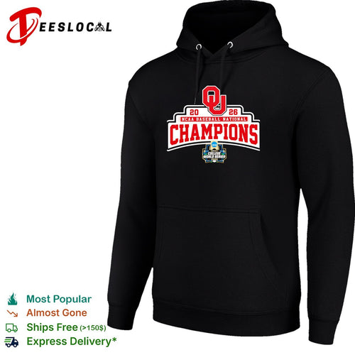 2026 NCAA Baseball National Champions Oklahoma Sooners College World Series shirt