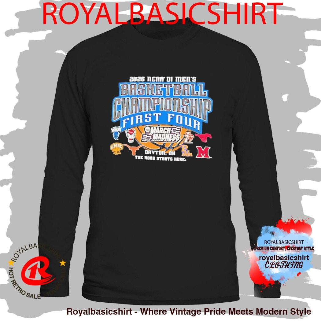 2026 NCAA Division I Men’s Basketball Championship March Madness First Four Dayton Ohio T-Shirt