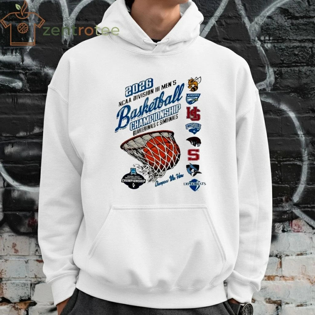 2026 NCAA Division III Men’s Basketball Quarterfinals, Semifinals tee
