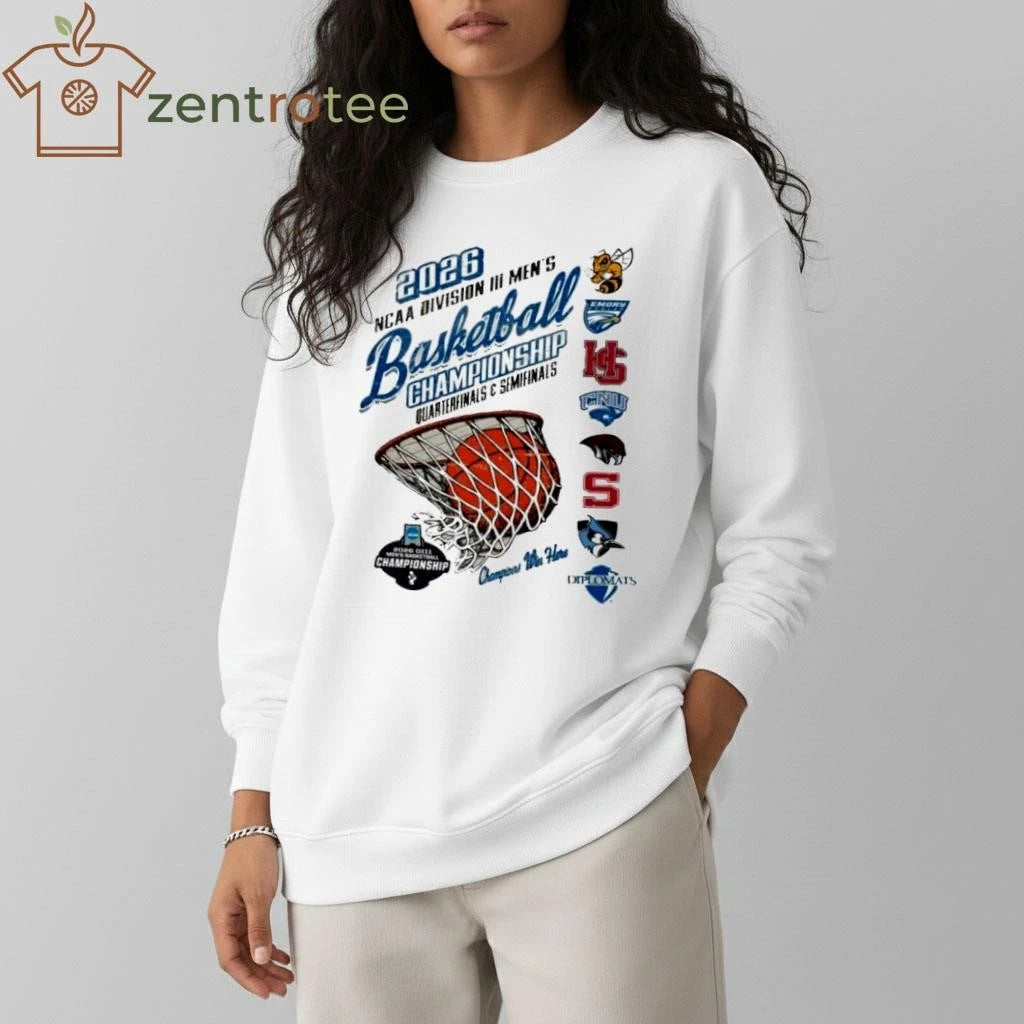 2026 NCAA Division III Men’s Basketball Quarterfinals, Semifinals tee