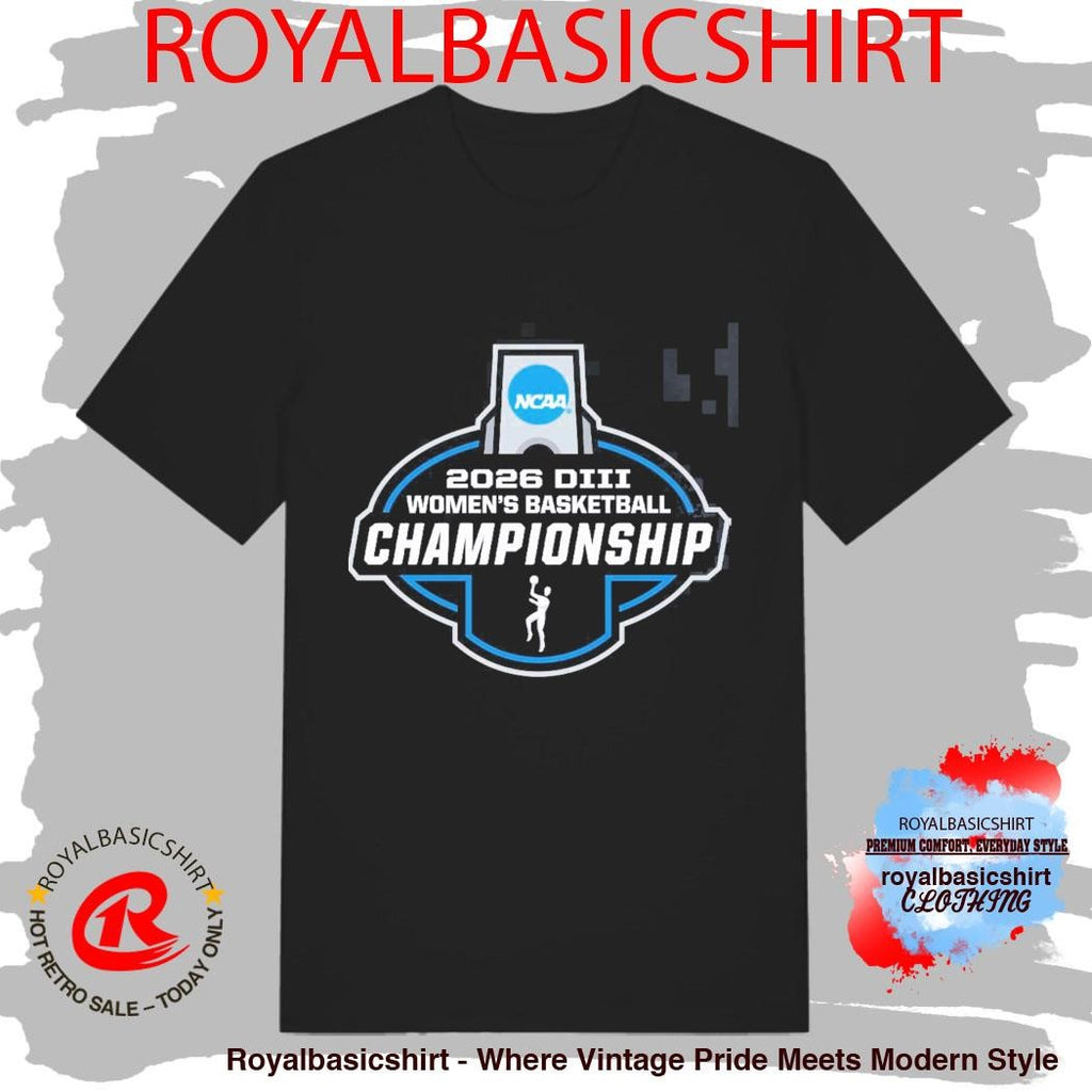 2026 NCAA Division III Women’s Basketball Championship Logo T-Shirt