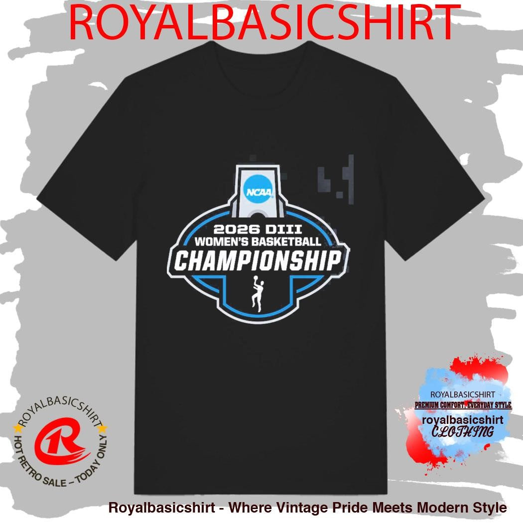 2026 NCAA Division III Women’s Basketball Championship Logo T-Shirt