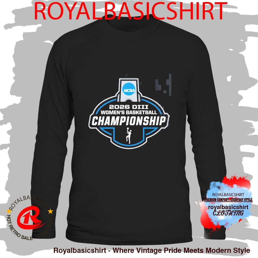 2026 NCAA Division III Women’s Basketball Championship Logo T-Shirt