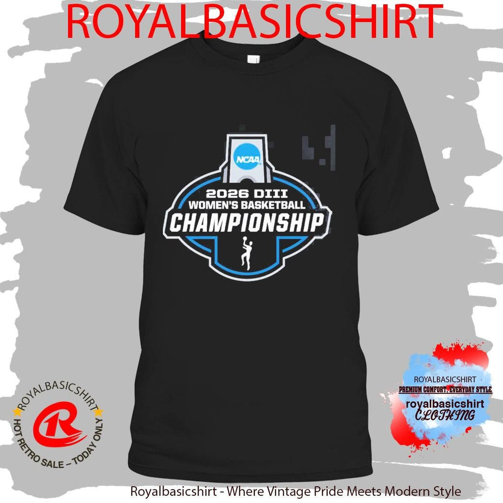 2026 NCAA Division III Women’s Basketball Championship Logo T-Shirt