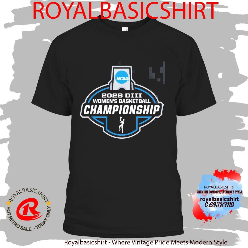 2026 NCAA Division III Women’s Basketball Championship Logo T-Shirt