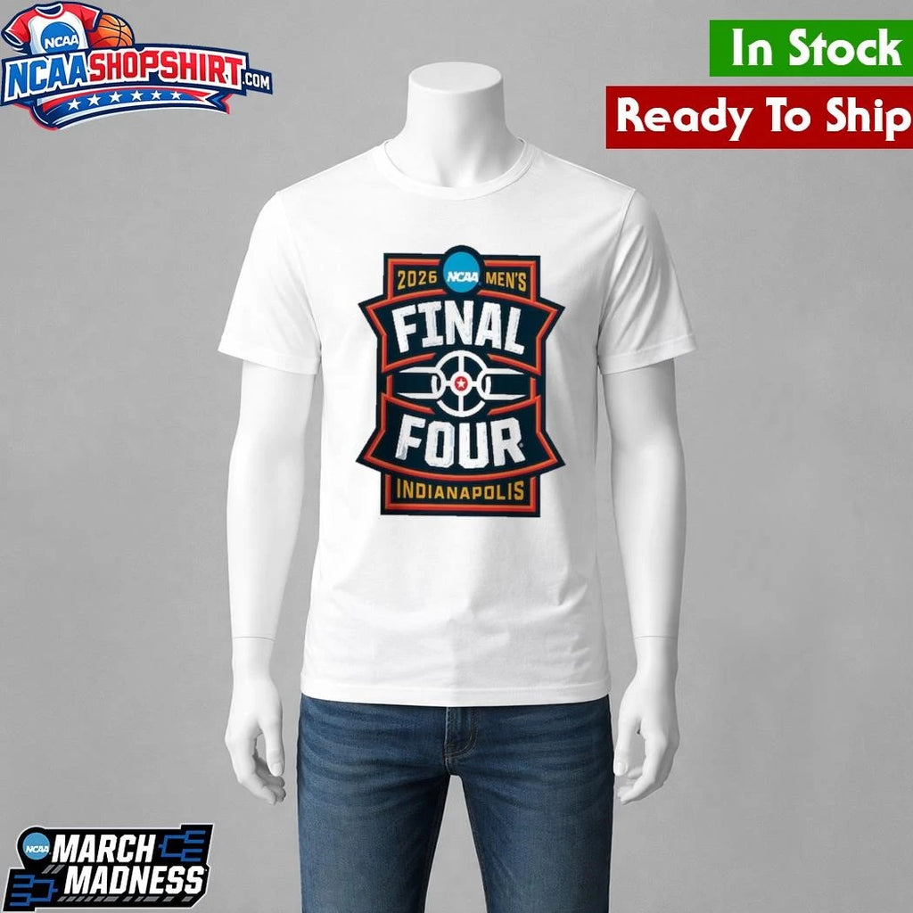 2026 NCAA Men’s Basketball Tournament March Madness Final Four Logo Shirt