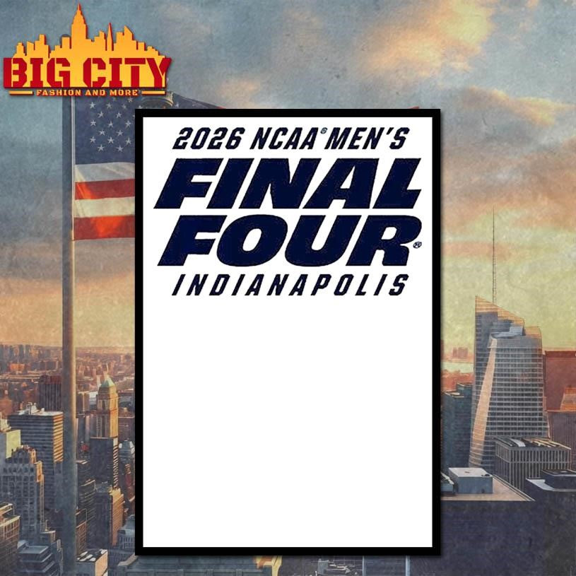 2026 NCAA Men’s Final Four Type Treatment Shirt