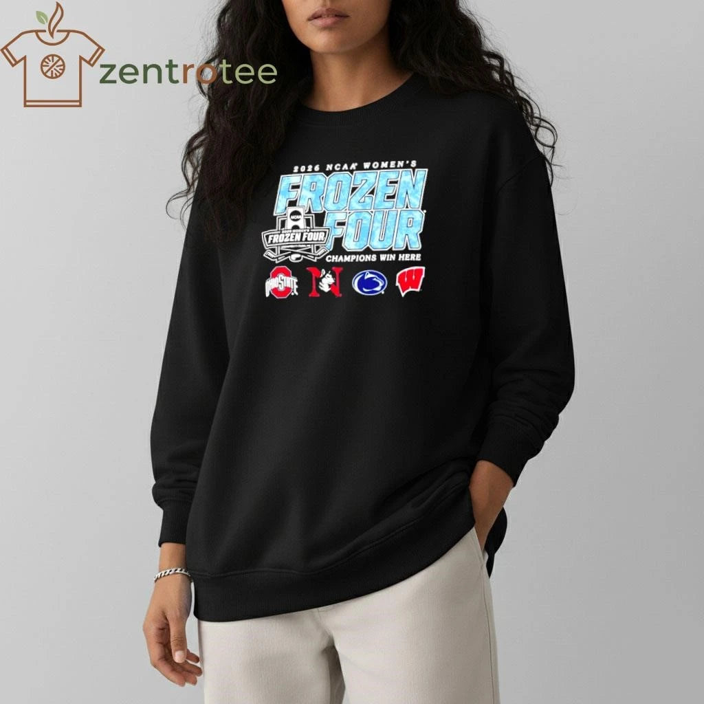 2026 National Collegiate Women’s Ice Hockey Championship Frozen Four shirt